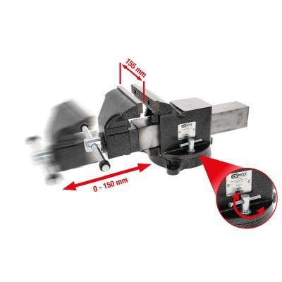 Skrūvspīles KS TOOLS 914.0006