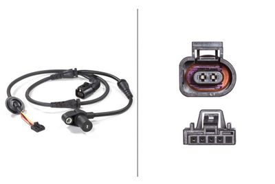 Датчик, частота вращения колеса HELLA 6PU 012 806-181