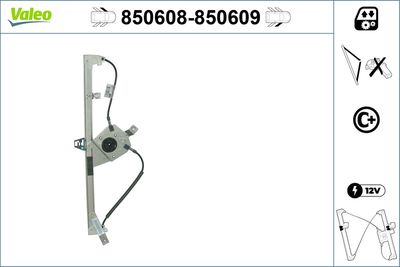 Стеклоподъемник VALEO 850608