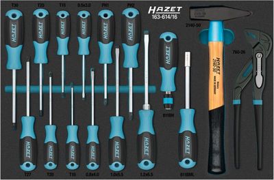 Instrumentu komplekts HAZET 163-614/16