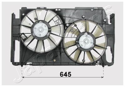 Ventilators, Motora dzesēšanas sistēma JAPANPARTS VNT152022