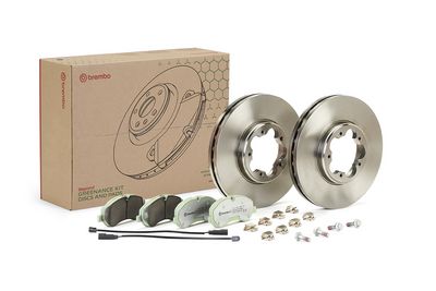 Bremžu komplekts, Disku bremzes BREMBO KT 10 010