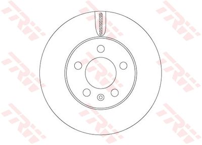 Bremžu diski TRW DF6584