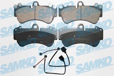 Комплект тормозных колодок, дисковый тормоз SAMKO 5SP1226A