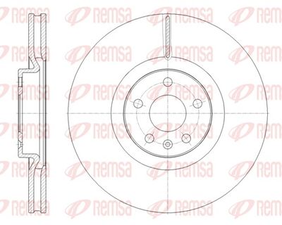 Тормозной диск REMSA 61797.10