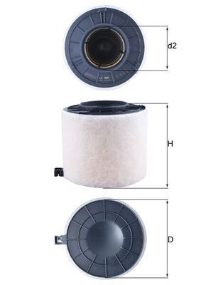 Воздушный фильтр KNECHT LX 4410