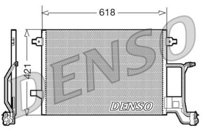 Конденсатор, кондиционер DENSO DCN02015