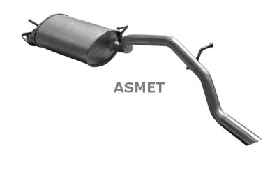 Глушитель выхлопных газов конечный ASMET 25.019