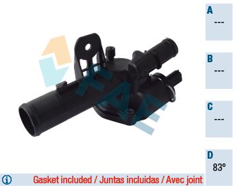 Termostats, Dzesēšanas šķidrums FAE 5312583