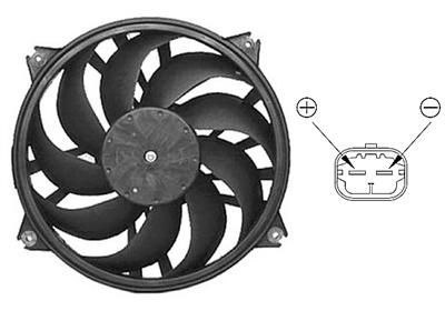 Ventilators, Motora dzesēšanas sistēma VAN WEZEL 0961745