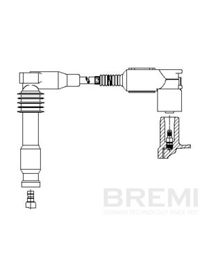 Augstsprieguma vads BREMI 381K43