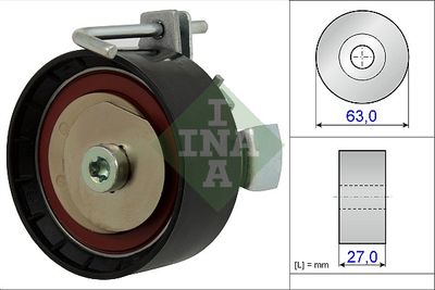 Натяжной ролик, ремень ГРМ Schaeffler INA 531 0877 10