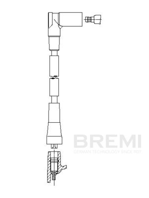 Augstsprieguma vads BREMI 6A08E56