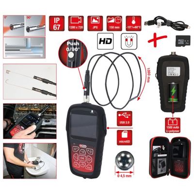 Videoendoskopa komplekts KS TOOLS 550.7530