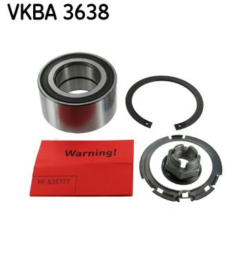 Комплект подшипника ступицы колеса SKF VKBA 3638