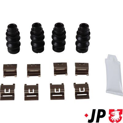 Комплектующие, колодки дискового тормоза JP GROUP 4164003710