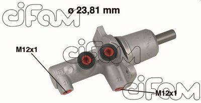 Galvenais bremžu cilindrs CIFAM 202-617