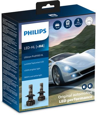 Kvēlspuldze, Tālās gaismas lukturis PHILIPS 11342U91X2