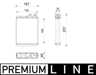 Siltummainis, Salona apsilde MAHLE AH 365 000P