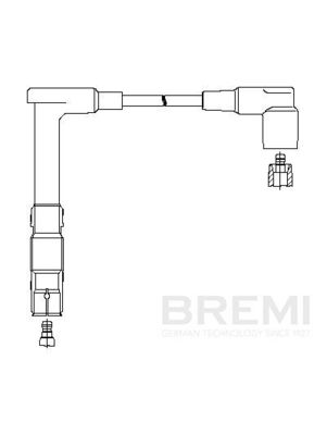 Augstsprieguma vads BREMI 164/80