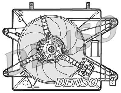 Ventilators, Motora dzesēšanas sistēma DENSO DER09088