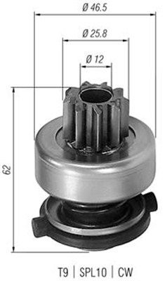 Zobrats, Starteris MAGNETI MARELLI 940113020310