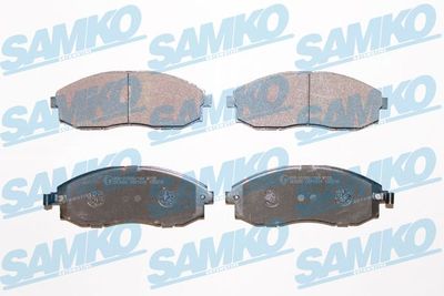 Комплект тормозных колодок, дисковый тормоз SAMKO 5SP1015