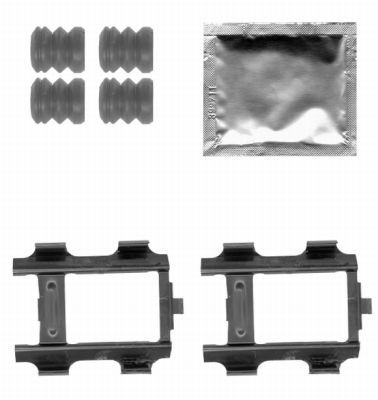 Piederumu komplekts, Bremžu suports HELLA 8DZ 355 205-081