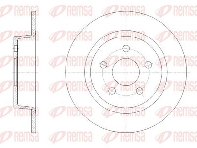 Тормозной диск REMSA 62520.00