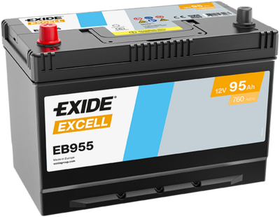 Стартерная аккумуляторная батарея EXIDE EB955