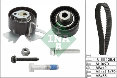 Комплект ремня ГРМ Schaeffler INA 530 0558 10