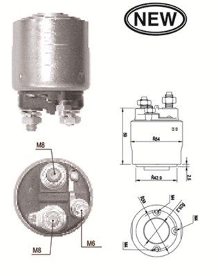 Ievilcējrelejs, Starteris MAGNETI MARELLI 940113050562