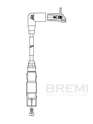 Augstsprieguma vads BREMI 190E66