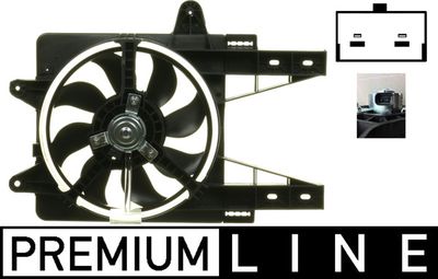 Вентилятор, охлаждение двигателя MAHLE CFF 22 000P