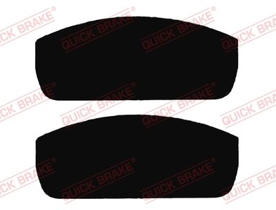 Pretčīkstēšanas plēve, Bremžu uzlikas QUICK BRAKE W1235
