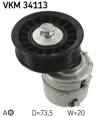 Siksnas spriegotājs, Ķīļsiksna SKF VKM 34113