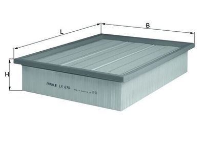Воздушный фильтр MAHLE LX 678