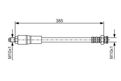 Тормозной шланг BOSCH 1 987 476 461