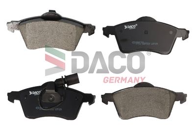 Bremžu uzliku kompl., Disku bremzes DACO 324750