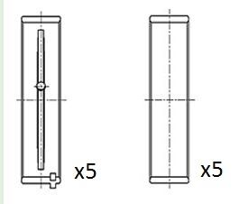 Подшипник коленвала FAI AutoParts BM1019-050