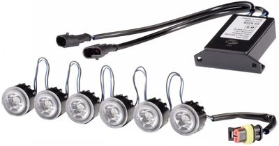 Dienas gaismas lukturu komplekts HELLA 2PT 010 458-721