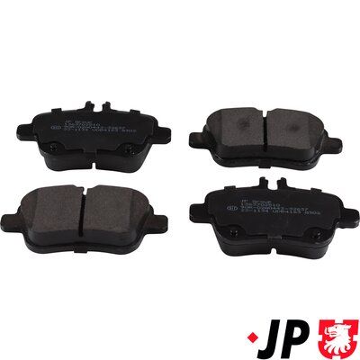 Bremžu uzliku kompl., Disku bremzes JP GROUP 1363702510