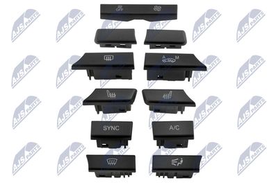 Vadības elementi, Apsilde/Ventilācija NTY EWS-BM-096