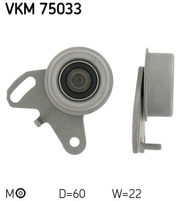 Натяжной ролик, ремень ГРМ SKF VKM 75033