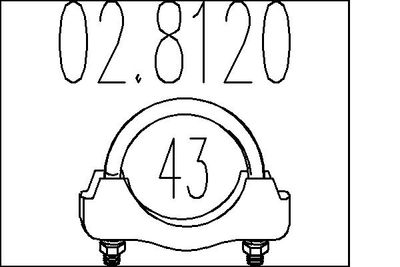 Соединительные элементы, система выпуска MTS 02.8120