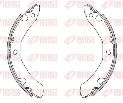 Тормозные колодки REMSA 4447.00