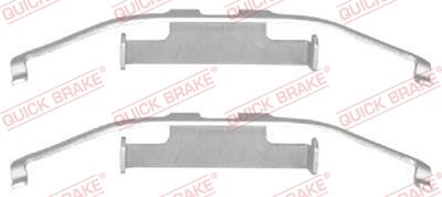 Комплектующие, колодки дискового тормоза QUICK BRAKE 109-1097