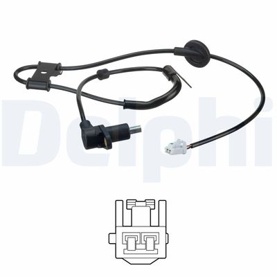 Датчик, частота вращения колеса DELPHI SS20527
