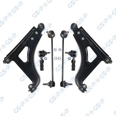 Ремкомплект, поперечный рычаг подвески GSP S990023SK