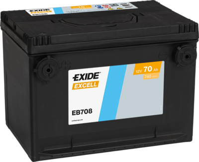 Startera akumulatoru baterija EXIDE EB708